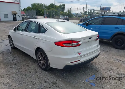 2019 Ford Fusion Sel из США, поврежденный, VIN 3FA6P0CD4KR101832